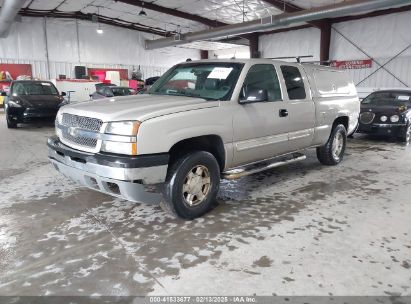 2004 CHEVROLET SILVERADO 1500 LT Gray  Gasoline 1GCEK19T64E375922 photo #3