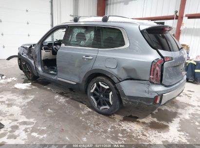 2023 KIA TELLURIDE EX Gray  Gasoline 5XYP3DGC6PG376753 photo #4