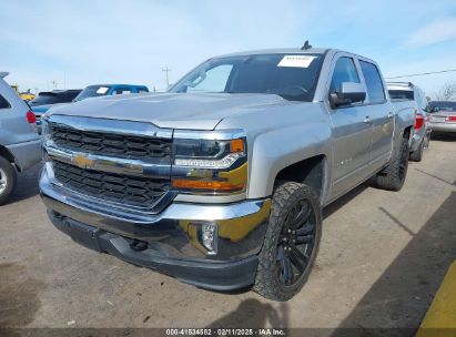 2018 CHEVROLET SILVERADO 1500 LT Silver  Gasoline 3GCUKREC7JG646975 photo #3