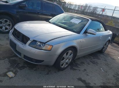 2005 AUDI A4 3.0 Silver  Gasoline WAUDT48H55K006377 photo #3