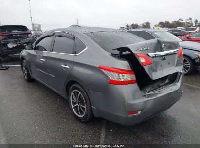 2015 NISSAN SENTRA S Gray  Gasoline 3N1AB7APXFY305302 photo #4