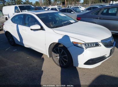 2015 ACURA TLX V6 White  Gasoline 19UUB2F3XFA015263 photo #1