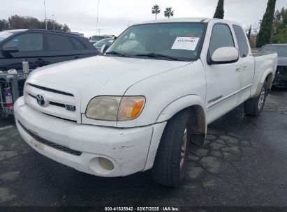 2005 TOYOTA TUNDRA LTD V8 White  Gasoline 5TBRT38105S456607 photo #3