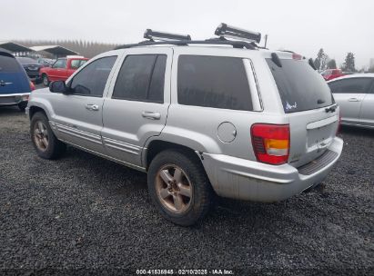 2003 JEEP GRAND CHEROKEE LIMITED Silver  Gasoline 1J8GW58N53C512617 photo #4