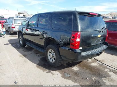 2013 CHEVROLET TAHOE COMMERCIAL FLEET Black  Flexible Fuel 1GNSK2E05DR286363 photo #4