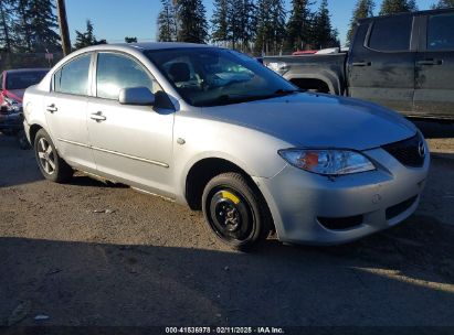 2006 MAZDA MAZDA3 I Silver  Gasoline JM1BK12F661522208 photo #1