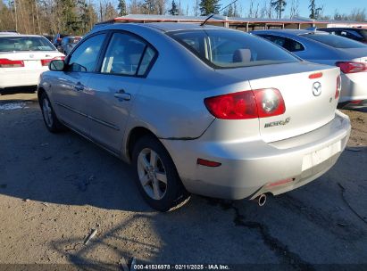 2006 MAZDA MAZDA3 I Silver  Gasoline JM1BK12F661522208 photo #4