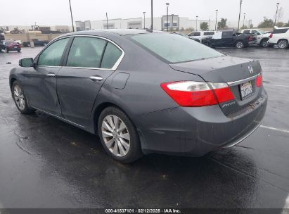 2013 HONDA ACCORD EX-L Gray  Gasoline 1HGCR2F80DA156701 photo #4