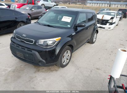 2015 KIA SOUL Black  Gasoline KNDJN2A23F7140738 photo #3