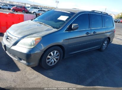 2010 HONDA ODYSSEY EX-L Gray  Gasoline 5FNRL3H72AB050645 photo #3