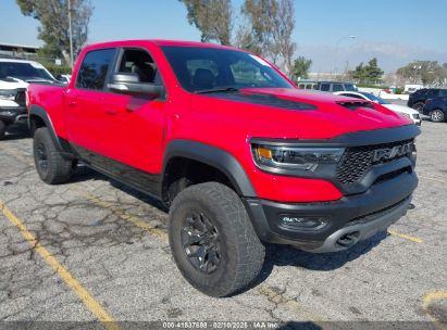 2022 RAM 1500 TRX  4X4 5'7 BOX Red  Gasoline 1C6SRFU91NN354363 photo #1