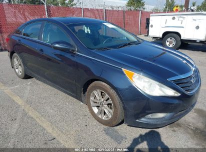 2013 HYUNDAI SONATA GLS Dark Blue  Gasoline 5NPEB4AC8DH711020 photo #1