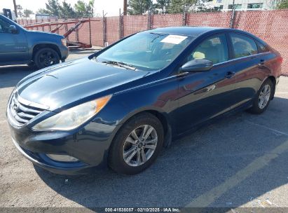 2013 HYUNDAI SONATA GLS Dark Blue  Gasoline 5NPEB4AC8DH711020 photo #3