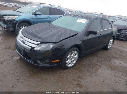 2010 FORD FUSION SE Black  Gasoline 3FAHP0HA8AR402982 photo #3