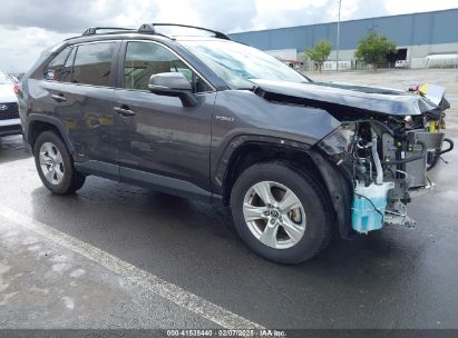 2020 TOYOTA RAV4 HYBRID XLE Gray  Hybrid JTMRWRFV3LD045766 photo #1