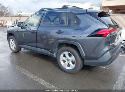 2020 TOYOTA RAV4 HYBRID XLE Gray  Hybrid JTMRWRFV3LD045766 photo #4