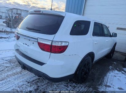 2013 DODGE DURANGO SPECIAL SERVICE White  Gasoline 1FM5K8AR7EGB69244 photo #1