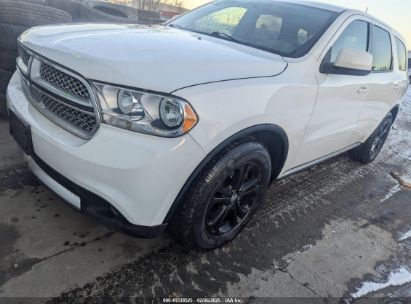 2013 DODGE DURANGO SPECIAL SERVICE White  Gasoline 1FM5K8AR7EGB69244 photo #3