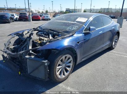 2017 TESLA MODEL S 60/75 Blue  Electric 5YJSA1E12HF204700 photo #3