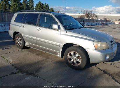 2004 TOYOTA HIGHLANDER V6 Silver  Gasoline JTEDP21A640004670 photo #1