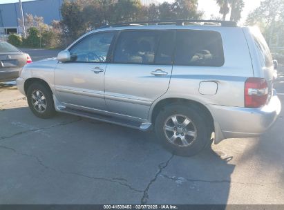 2004 TOYOTA HIGHLANDER V6 Silver  Gasoline JTEDP21A640004670 photo #4