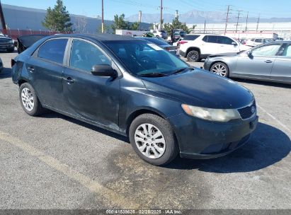 2012 KIA FORTE EX Black  Gasoline KNAFU4A26C5600094 photo #1