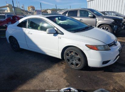 2006 HONDA CIVIC LX White  Gasoline 2HGFG12686H500877 photo #1