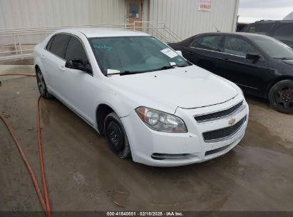 2011 CHEVROLET MALIBU 1LT White  Flexible Fuel 1G1ZC5EU1BF376738 photo #1