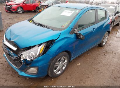 2020 CHEVROLET SPARK FWD LS AUTOMATIC Blue  Gasoline KL8CB6SA7LC453768 photo #3