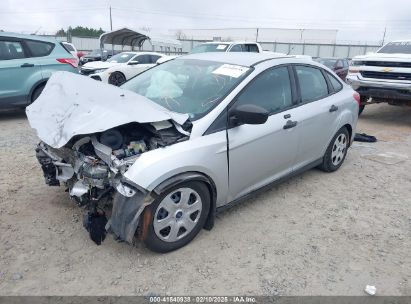 2014 FORD FOCUS S Silver  Gasoline 1FADP3E22EL165455 photo #3