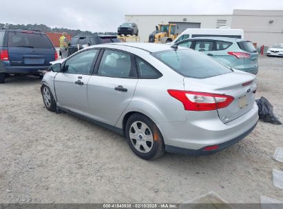 2014 FORD FOCUS S Silver  Gasoline 1FADP3E22EL165455 photo #4