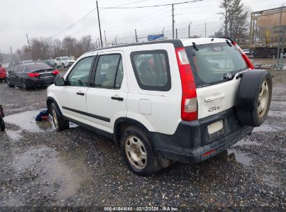 2006 HONDA CR-V LX White  Gasoline SHSRD785X6U440072 photo #4