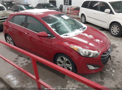 2013 HYUNDAI ELANTRA GT Red  Gasoline KMHD35LE8DU136612 photo #1