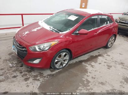 2013 HYUNDAI ELANTRA GT Red  Gasoline KMHD35LE8DU136612 photo #3