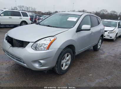 2013 NISSAN ROGUE S Silver  Gasoline JN8AS5MT9DW540941 photo #3