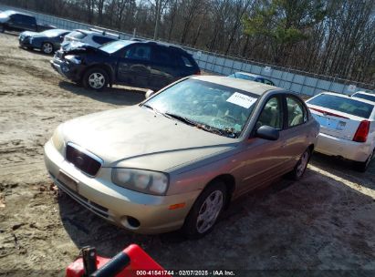 2003 HYUNDAI ELANTRA GLS/GT Gold  Gasoline KMHDN45D13U644170 photo #3