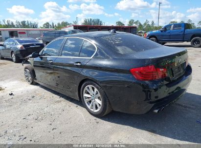 2016 BMW 528I Black  Gasoline WBA5A5C5XGD528376 photo #4