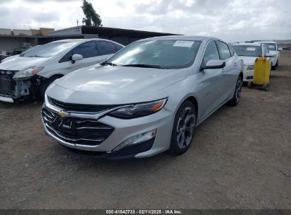 2022 CHEVROLET MALIBU FWD LT Gray  Gasoline 1G1ZD5ST8NF140021 photo #3