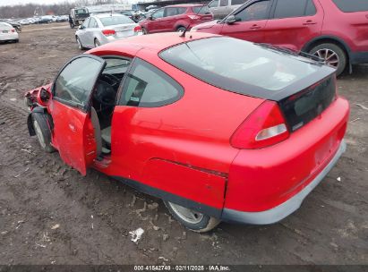 2005 HONDA INSIGHT CVT Red  Hybrid JHMZE14725S000209 photo #4