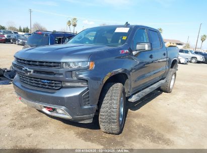 2020 CHEVROLET SILVERADO 1500 4WD  SHORT BED LT TRAIL BOSS Light Blue  Gasoline 3GCPYFEDXLG148856 photo #3