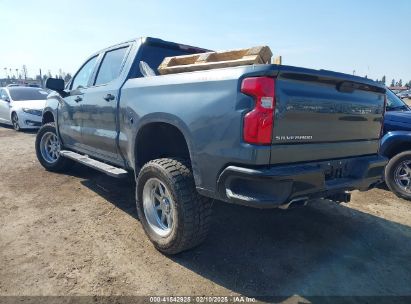 2020 CHEVROLET SILVERADO 1500 4WD  SHORT BED LT TRAIL BOSS Light Blue  Gasoline 3GCPYFEDXLG148856 photo #4