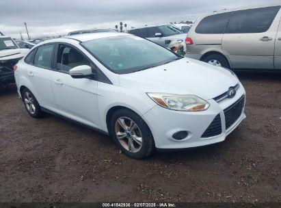 2014 FORD FOCUS SE White  Gasoline 1FADP3F22EL305907 photo #1