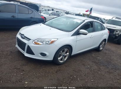 2014 FORD FOCUS SE White  Gasoline 1FADP3F22EL305907 photo #3