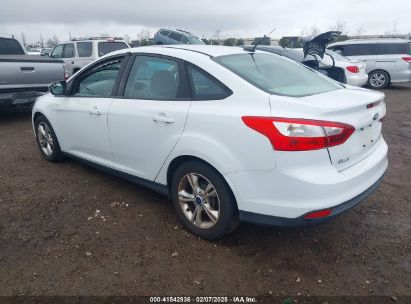 2014 FORD FOCUS SE White  Gasoline 1FADP3F22EL305907 photo #4