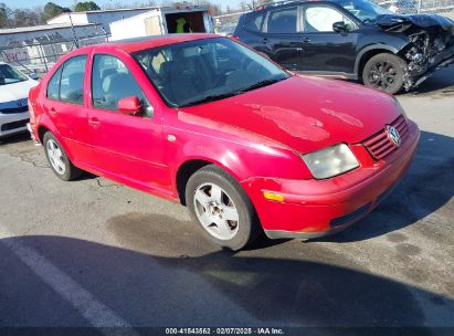 2001 VOLKSWAGEN JETTA GLS VR6 Red  Gasoline 3VWSG29M61M071382 photo #1