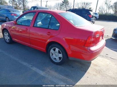 2001 VOLKSWAGEN JETTA GLS VR6 Red  Gasoline 3VWSG29M61M071382 photo #4