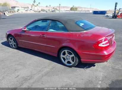 2005 MERCEDES-BENZ CLK 500 Red  Gasoline WDBTK75G35T044102 photo #4