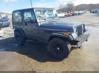 1991 JEEP WRANGLER / YJ S Gray  Gasoline 2J4FY19P9MJ133921 photo #1