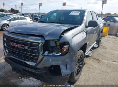 2022 GMC CANYON 2WD  SHORT BOX ELEVATION STANDARD Gray  gas 1GTG5BEN3N1174324 photo #3