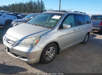 2006 HONDA ODYSSEY EX-L White  Gasoline 5FNRL38786B422920 photo #3